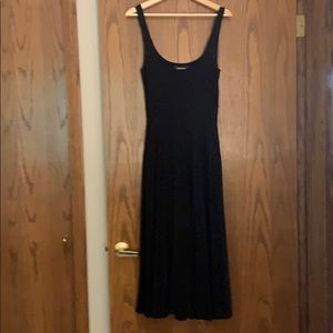 Reformation black dress